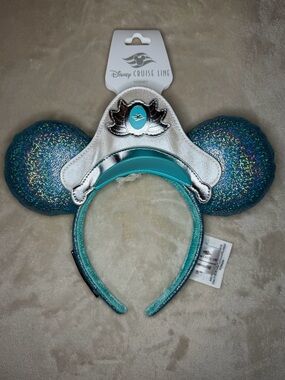 Disney Cruise Line 25th Anniversary Shimmering Seas Loungefly Ear Headband